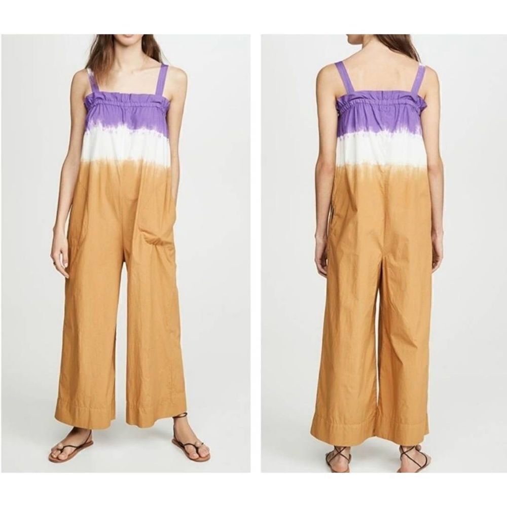 Sea New York Zelda Ombre Jumpsuit in Honey sz 2